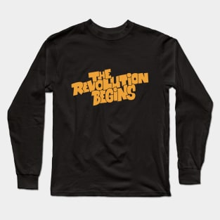 The Revolution begins -  Gil Scott-Heron's Iconic Album Unleashed Long Sleeve T-Shirt